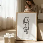 Birthposter mother baby